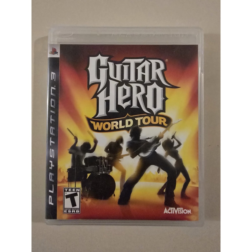 Sony Playstation PS3 Guitar Hero: World Tour Complete Tested